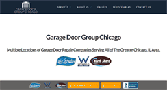 Desktop Screenshot of garagedoorgroupchicago.com